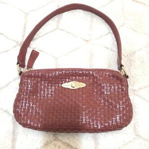 Elliot Lucca Red Handcrafted woven purse